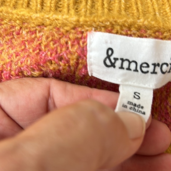 Fuzzy Heart Sweater by &Merci - Picture 5 of 8